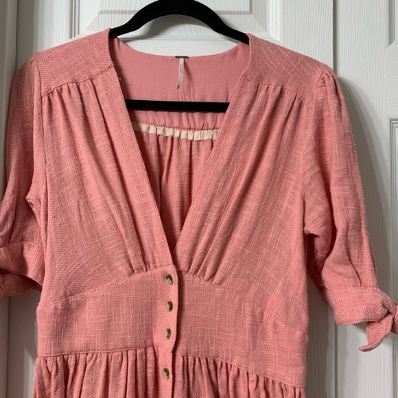 NWT Free People Love Of My Life Midi Dress - Picture 13 of 14